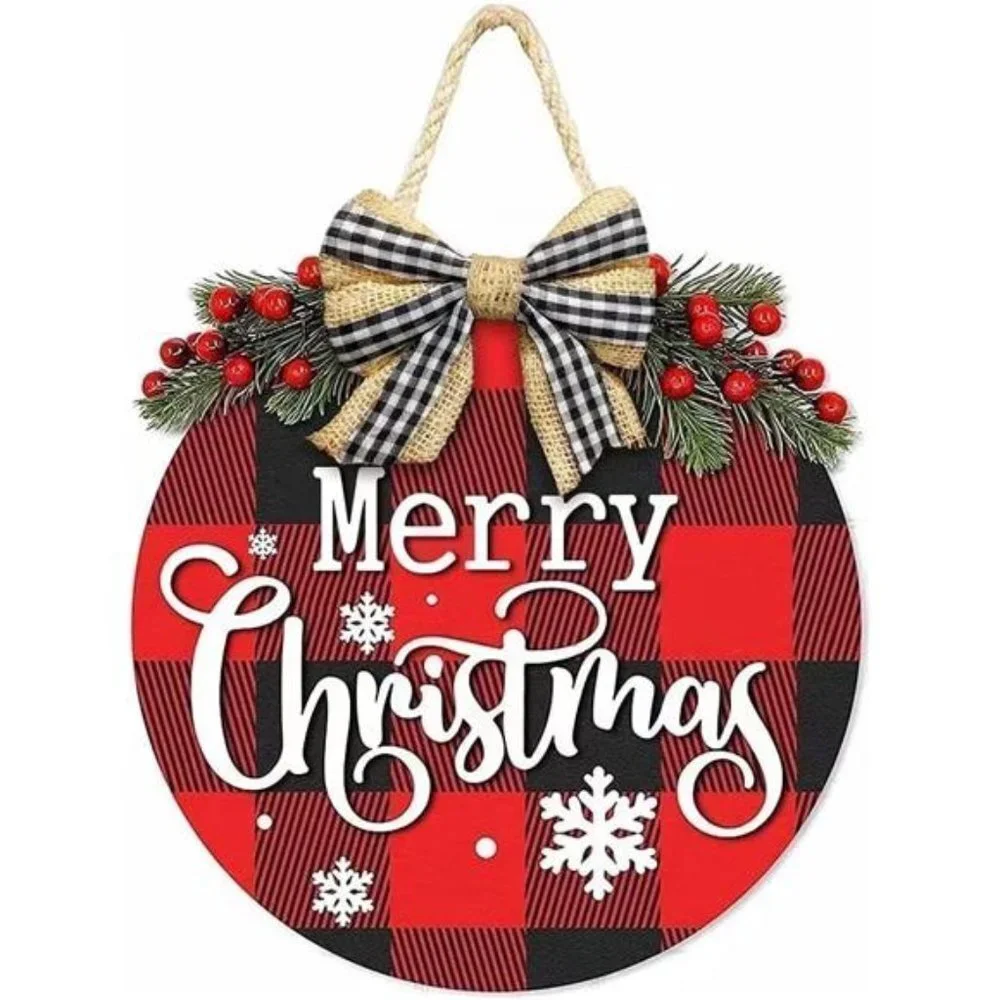 Merry Christmas Wreath Decor